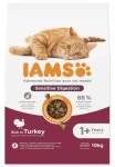 IAMS Cat Adult Sensitive Digestion Turkey 10 kg / Prémiové krmivo pro kočky / Granule / Krůtí / Citlivé trávení (1753-192062)