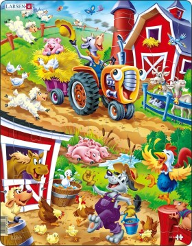 Puzzle Zvířátková farma - Larsen