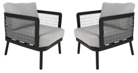 ROJA EDINBURGH DUO hliníková křesla (2 ks)