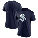 Fanatics Pánské tričko Seattle Kraken Chrome Graphic T-Shirt Maritime Blue Velikost: