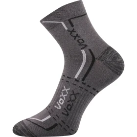 VOXX Ponožky bavlněné sportovní FRANZ 03 tmavě šedé (3 páry) 39-42 113604