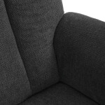 Polohovací křeslo, elektrické kabelové ovládání, šedá, látka, TV-L8963 GREY2