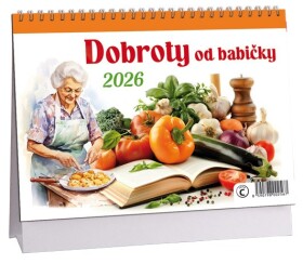 Stolní kalendář ARIA 2026 - Dobroty od Babičky