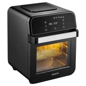 SENCOR SFR 5510BK černá / Horkovzdušná fritéza / 1500W / 12 L / 60 - 200°C (8590669323029)