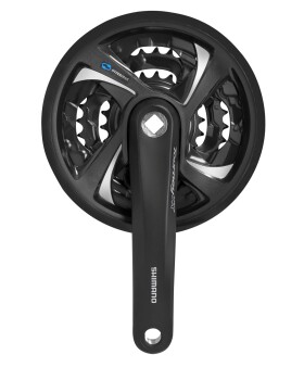 Kliky SHIMANO FCTX801 48/38/28 černé 170+kryt