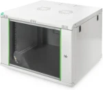 Digitus Dynamic šedá / Nástěnný rozvaděč / 19" / 7U / 416x600x600 mm / skleněné dveře / IP20 (DN-19 07U-6/6-EC)