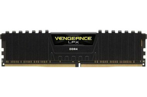 Corsair Vengeance LPX Black 8GB (1x8GB) 3200 MHz / DDR4 / PC4-25600 / CL16-18-18-36 / 1.35V / XMP2.0 (CMK8GX4M1Z3200C16)