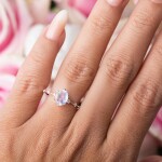 Emporial prsten 14k zlato Vermeil GU-DR8706R-ROSEGOLD-MOONSTONE-ZIRCON Velikost: 6 (EU: 51-53)