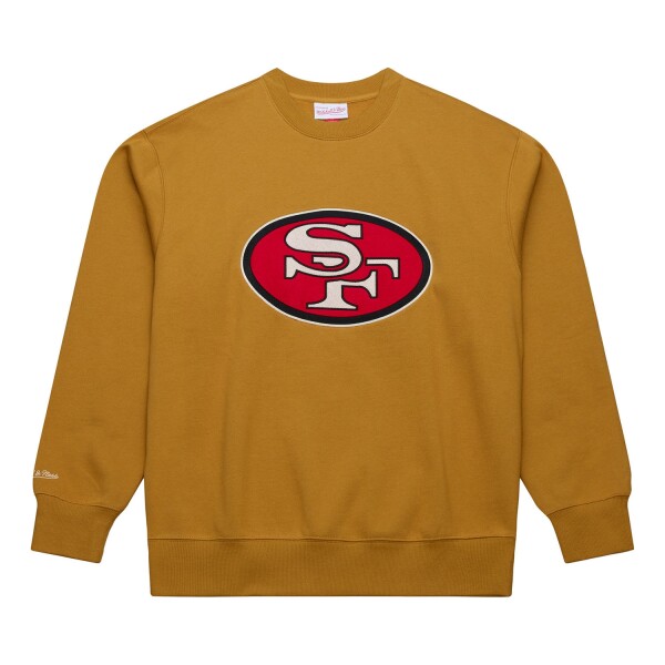 Mitchell & Ness Pánská mikina San Francisco 49ers NFL Dusted Crew Velikost: XL