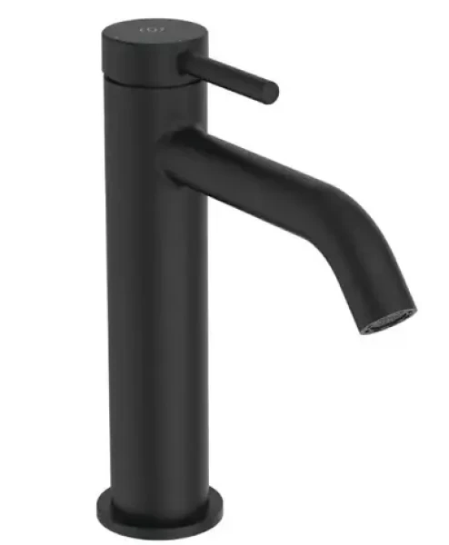 Ideal Standard Ceraline Nuovo - Umyvadlová baterie | BlueStart | hedvábná černá (BD760XG)