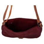 Trendy dámská koženková crossbody kabelka Ulipa, červená
