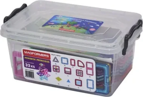MAGFORMERS Minibox Princess 33 dílků