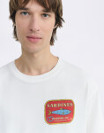 Tričko Thinking MU Sardines Aaron Tee WHITE