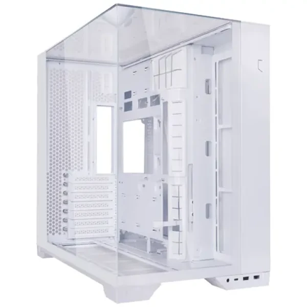 Lian Li O11 Vision Compact bílá / E-ATX / ATX / micro-ATX / 2x USB 3.0 + USB-C / bez zdroje / průhl. bočnice (O11VPW)