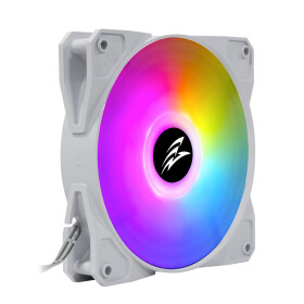 EVOLVEO ventilátor 120mm bílý rám ARGB Slave