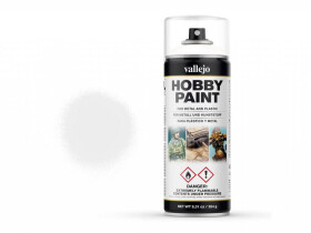 Vallejo Aerosol 28010 White Primer Spray 400 ml Hobby Paint
