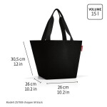 Nákupní taška přes rameno Reisenthel Shopper M Puffer stone