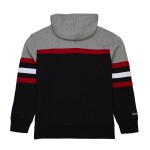 Mitchell & Ness Pánská mikina Chicago Blackhawks NHL Head Coach Hoodie Velikost: L