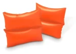 WIKY Nafukovací rukávky oranžové / 19 x 19 cm / PVC (409498)