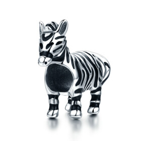 Elenys stříbrný přívěsek Zebra