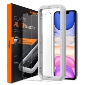 Spigen Align Glas.tR ochranné sklo pro Apple iPhone 11 XR / 2ks (AGL00101)