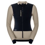 SCOTT Jersey W's Pro Warm WB LS, Portobello Beige/Black (vzorek) velikost: M
