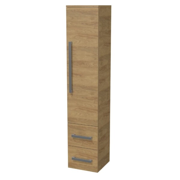 Koupelnová skříňka vysoká SAT Cube Way 32,5x162,5x33 cm dub Hickory CUBE3CHV35DH CUBE3CHV35DH