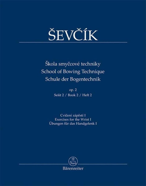 Škola smyčcové techniky op. sešit
