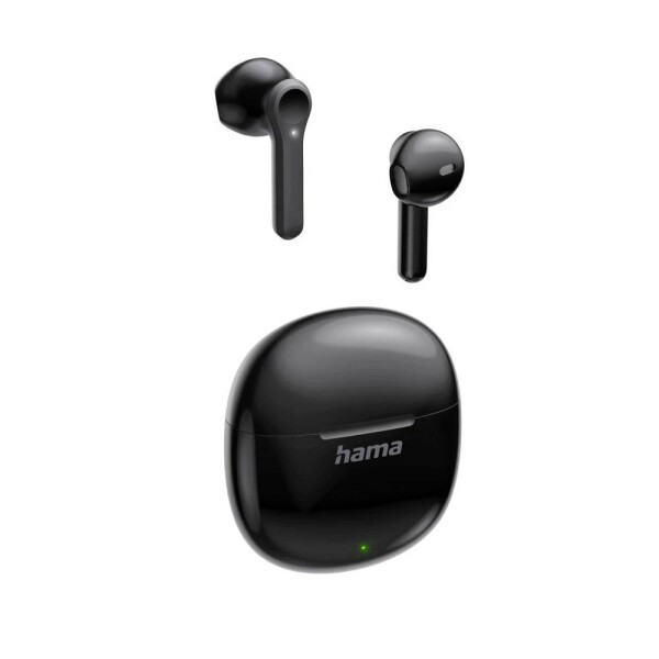 Hama Action One sluchátka otevřená (On Ear) Bluetooth® černá Nabíjecí pouzdro telefon