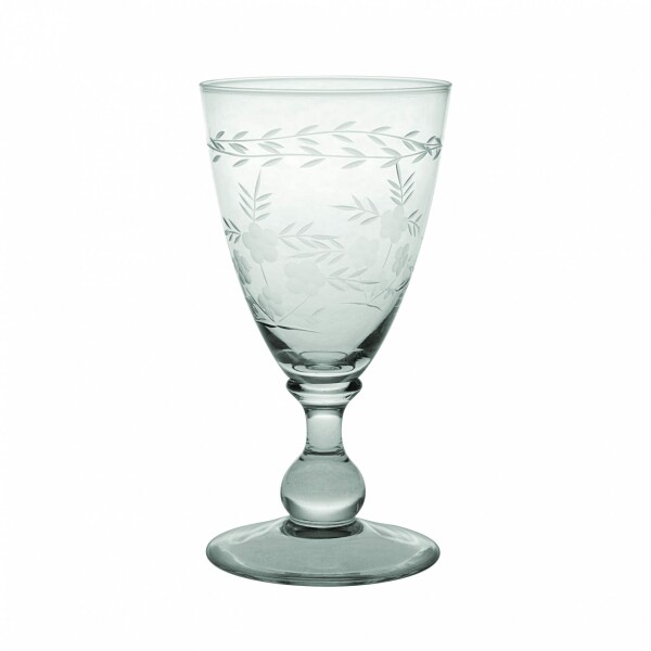 GREEN GATE Sklenička na víno Clear – menší, čirá barva, sklo