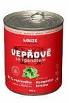 Louie Dog konz. Vepřové se špenátem a prebiotiky 800g