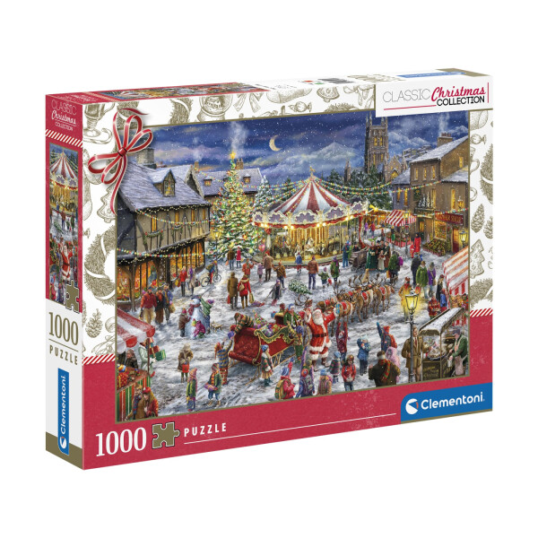 Puzzle Vánoční trhy 1000 dílků