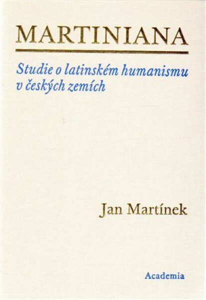 Martiniana Jan Martinek