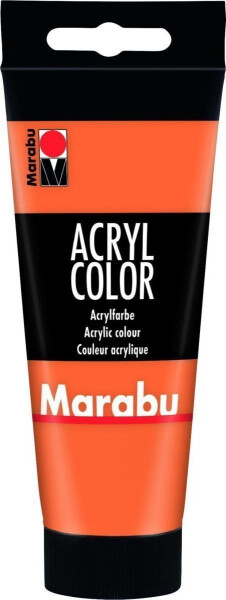 Marabu Acryl Color akrylová barva - oranžová 100 ml