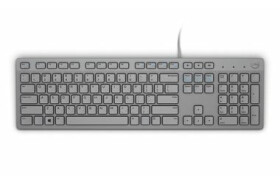 DELL KB-216 US šedá / Multimediální klávesnice / USB (580-ADHR)