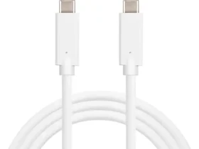 Sandberg USB-C kabel 1 m bílá / až 100W (136-22)