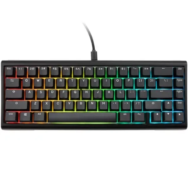 Ducky Tinker 65 Cherry MX-Brown černá / herní klávesnice / podsvícená / mechanická / drátová USB-C / US (PKTI2367AST-CBUSPDOECLAAH1)