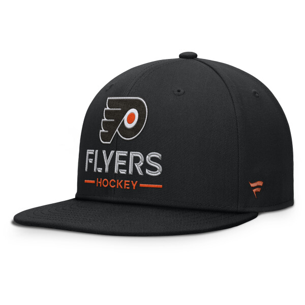 Fanatics Pánská kšiltovka Philadelphia Flyers NHL Authentic Pro A/Cap Flat Brim Square Visor Structured Adjustable