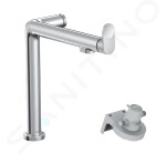 GROHE - Solido Set předstěnové instalace, klozetu Bau Ceramic a sedátka Slim softclose, tlačítka Sail, chrom/bílá 39900000