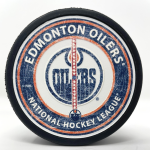 Mustang Puk Edmonton Oilers NHL Center Ice