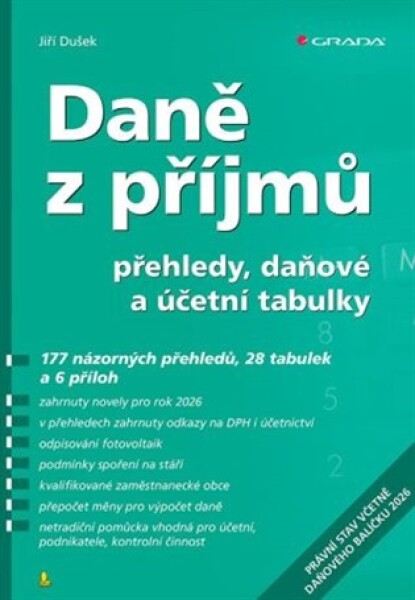 Daně z příjmů /2026/