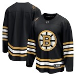 Fanatics Pánský Dres Boston Bruins Black 100th Anniversary Premier Breakaway Jersey Velikost: