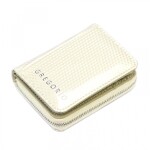 Luxusní dámská kožená peněženka Gregorio Edin, krémová