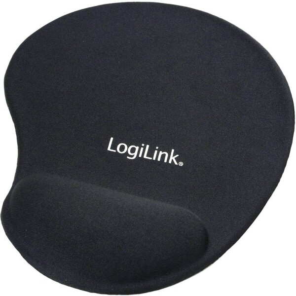 LogiLink ID0027 podložka pod myš s opěrkou pod zápěstí ergonomická černá