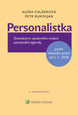Personalistka 2020 - Alena Chládková, Petr Bukovjan - e-kniha