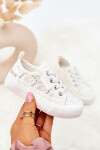 Openwork Sneakers Big Star JJ374134 White 22