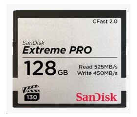 SanDisk CFAST 2.0 128GB Extreme Pro (525 MB/s VPG130) EDF_493052