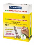 Zvýrazňovač Centropen MINI HIGHLIGHTER 8052 - žlutý