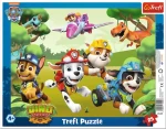 Trefl - Puzzle - Tlapková patrola: úžasné psí triky