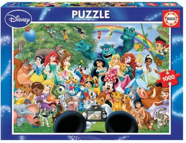 EDUCA Puzzle Úžasný svět Disney II